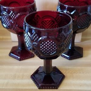 Vintage Dining - 1876 Cape Cod Goblets Vintage Dining - 1876 Cape Cod Goblets